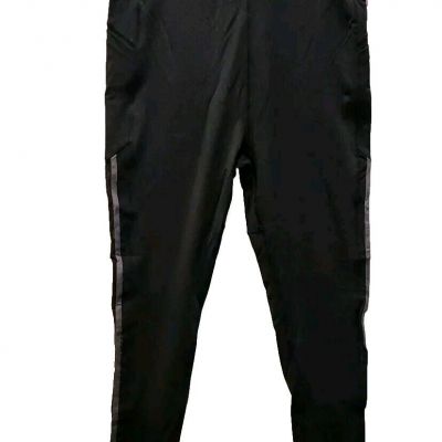 Pop Fit 3XL Womens Black High Rise Leggings With Mesh